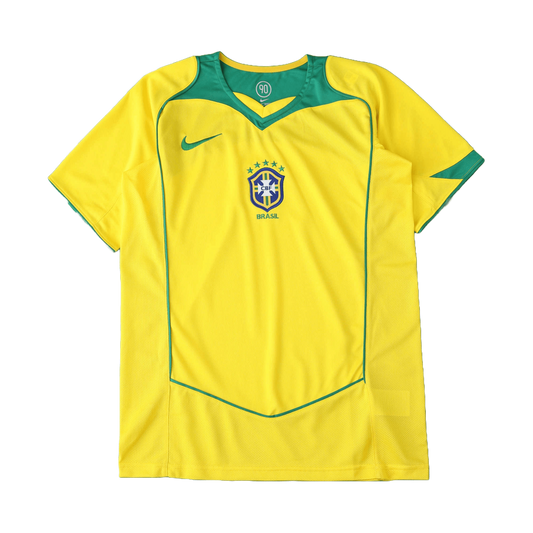 Camisa Brasil Home Retrô 2004 - Torcedor Masculino