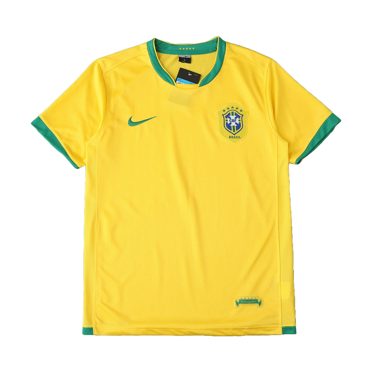 Camisa Brasil Home Retrô 2006 - Torcedor Masculino