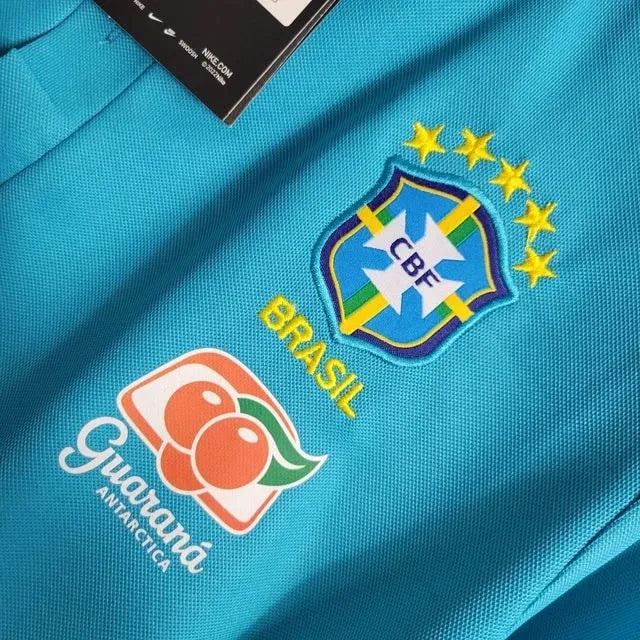 Camisa Brasil Pré-Jogo 2021/22 - Torcedor Masculino