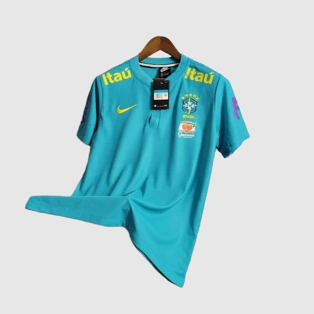 Camisa Brasil Pré-Jogo 2021/22 - Torcedor Masculino