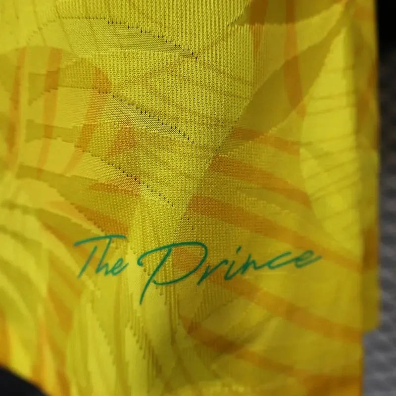 Camisa Brasil “Prince Edição ” Amarela Edição Especial - Jogador Masculino