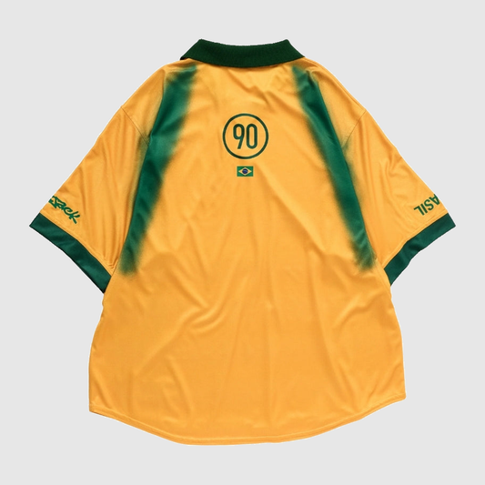 Camisa Brasil Retrô Edição Especial Oversized - Torcedor Masculino