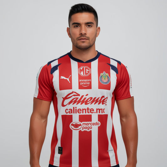 Camisa Chivas Guadalajara Home 2025/26 - Jogador Masculino