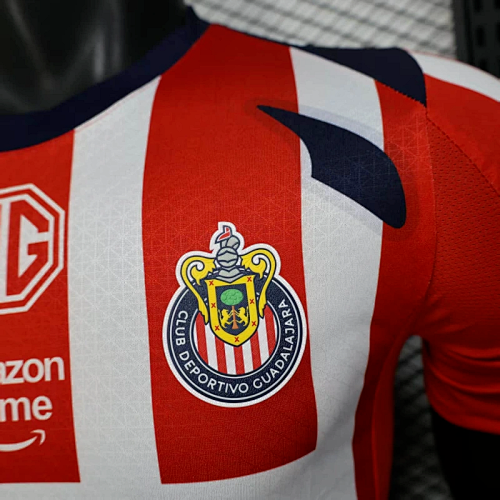Camisa Chivas Guadalajara Home 2025/26 - Jogador Masculino