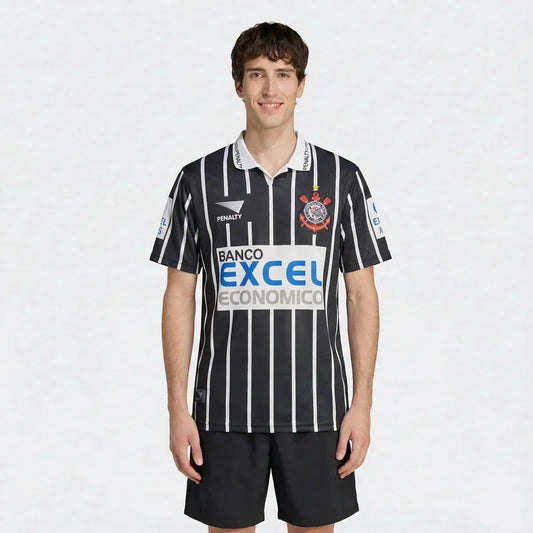 Camisa Corinthians Away Retrô 1995 - Torcedor Masculino