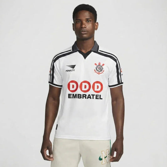 Camisa Corinthians Home Retrô 1998 - Torcedor Masculino