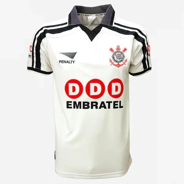 Camisa Corinthians Home Retrô 1998 - Torcedor Masculino