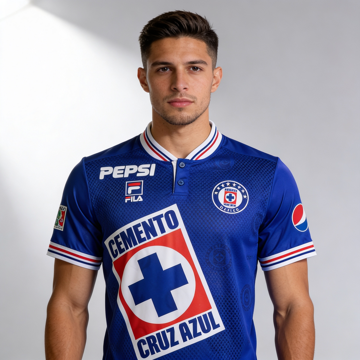 Camisa Cruz Azul Home Retrô 1998 - Torcedor Masculino
