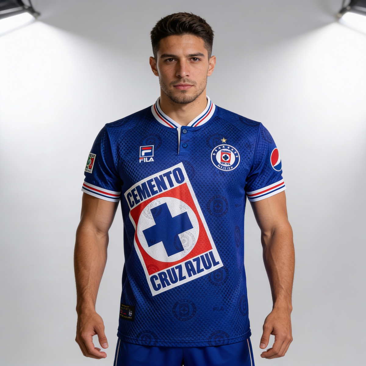 Camisa Cruz Azul Home Retrô 1998 - Torcedor Masculino