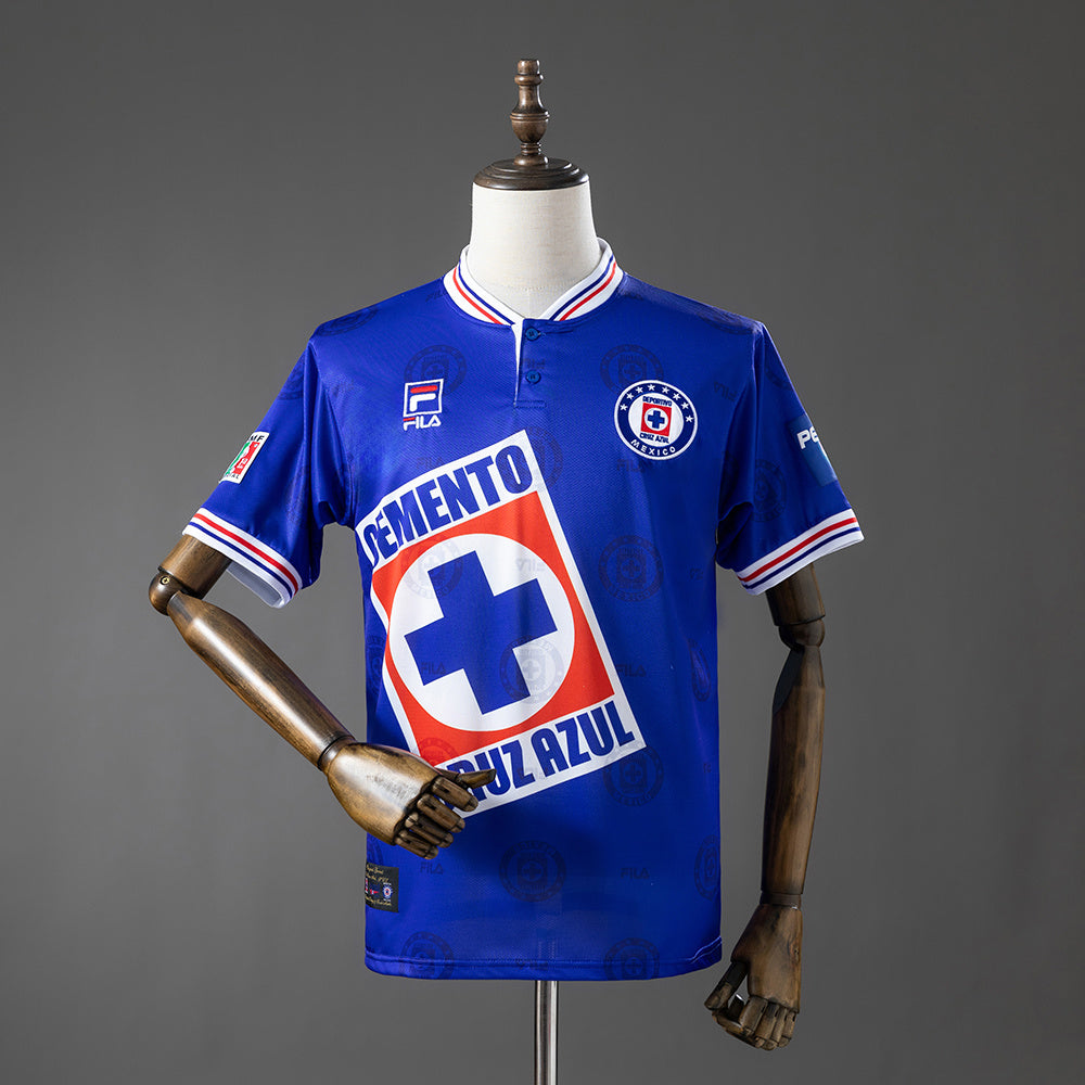 Camisa Cruz Azul Home Retrô 1998 - Torcedor Masculino