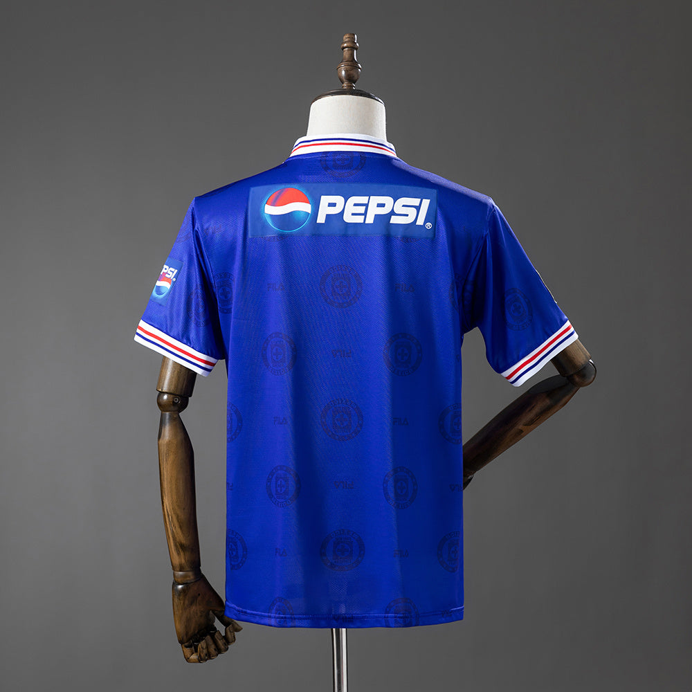 Camisa Cruz Azul Home Retrô 1998 - Torcedor Masculino