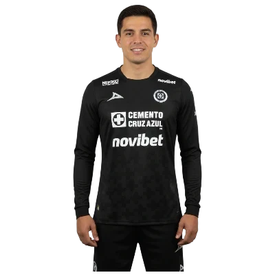 Camisa Cruz Azul Preta Third 2025/26 Manga Longa - Torcedor Masculino