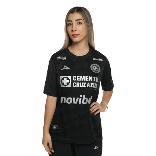 Camisa Cruz Azul Preta Third 2025/26 - Torcedor Feminina