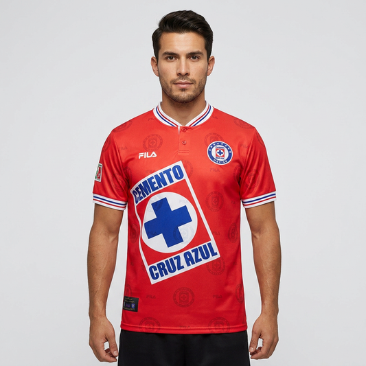 Camisa Cruz Azul Third Away Retrô 1998 - Torcedor Masculino