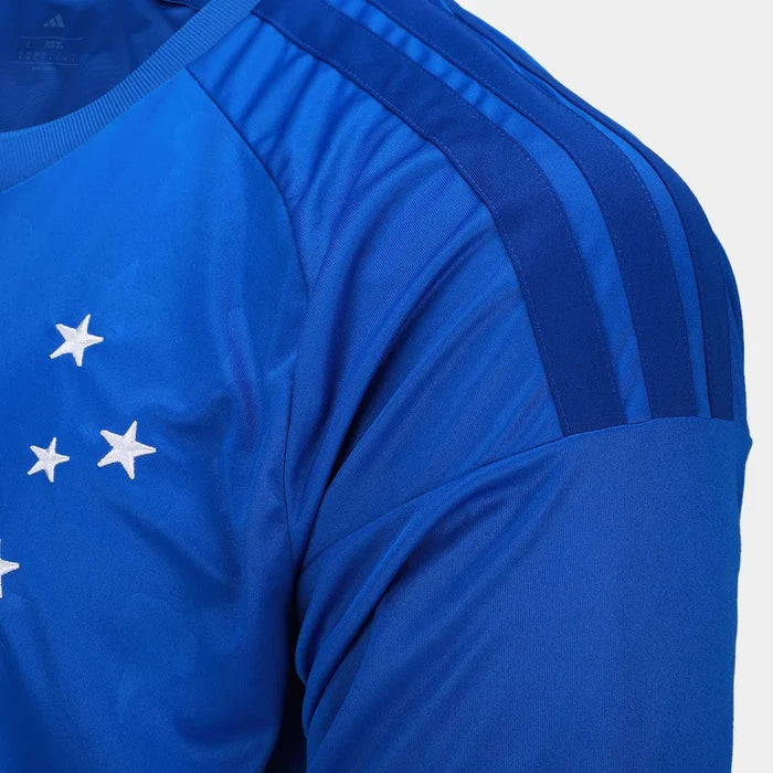 Camisa Cruzeiro Home 2026/27 Manga Longa com Patrocínio - Torcedor Masculino