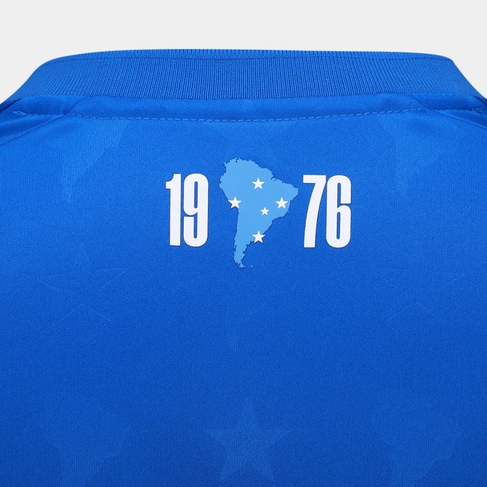 Camisa Cruzeiro Home 2026/27 Manga Longa com Patrocínio - Torcedor Masculino