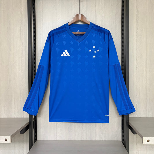 Camisa Cruzeiro Home 2026/27 Manga Longa - Torcedor Masculino