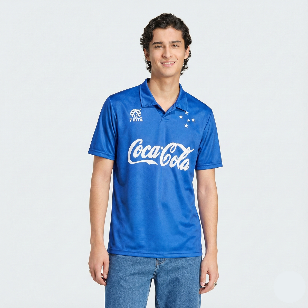 Camisa Cruzeiro Home Retrô 1993 - Torcedor Masculino