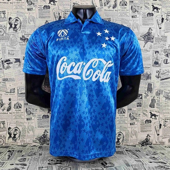 Camisa Cruzeiro Home Retrô 2025/26 - Torcedor Masculino