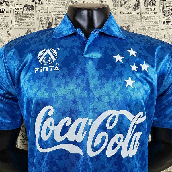 Camisa Cruzeiro Home Retrô 2025/26 - Torcedor Masculino