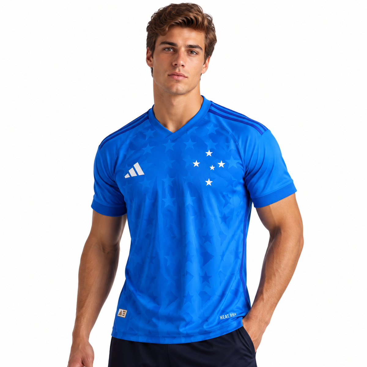 Camisa Cruzeiro Slim Home 2026/27 - Jogador Masculino