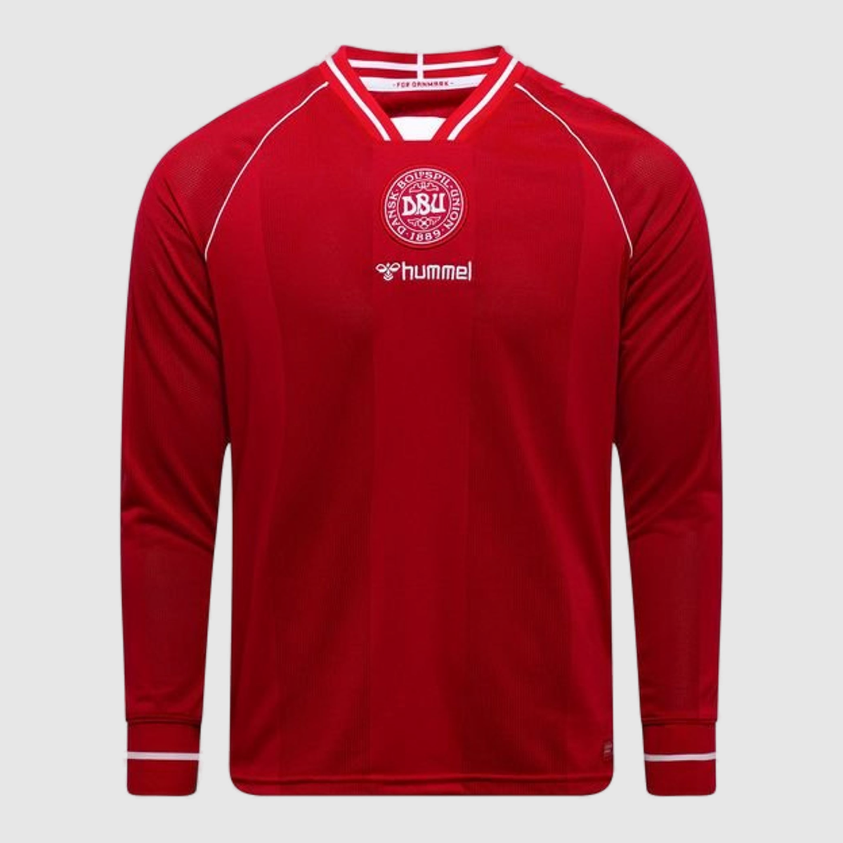 Camisa Dinamarca Home 2026/27 Manga Longa - Torcedor Masculino