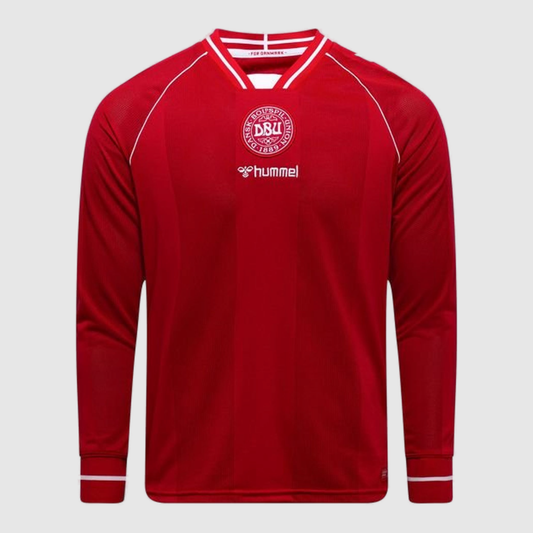 Camisa Dinamarca Home 2026/27 Manga Longa - Torcedor Masculino