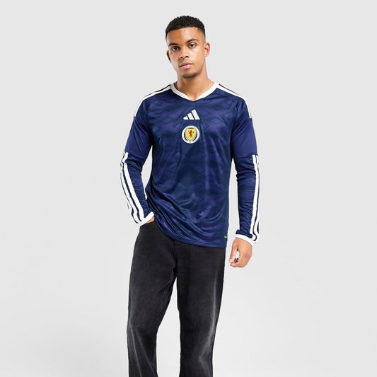 Camisa Escócia Home 2026/27 Manga Longa - Torcedor Masculino