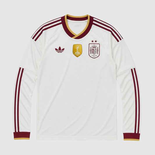 Camisa Espanha Away 2026/27 Manga Longa - Jogador Masculino