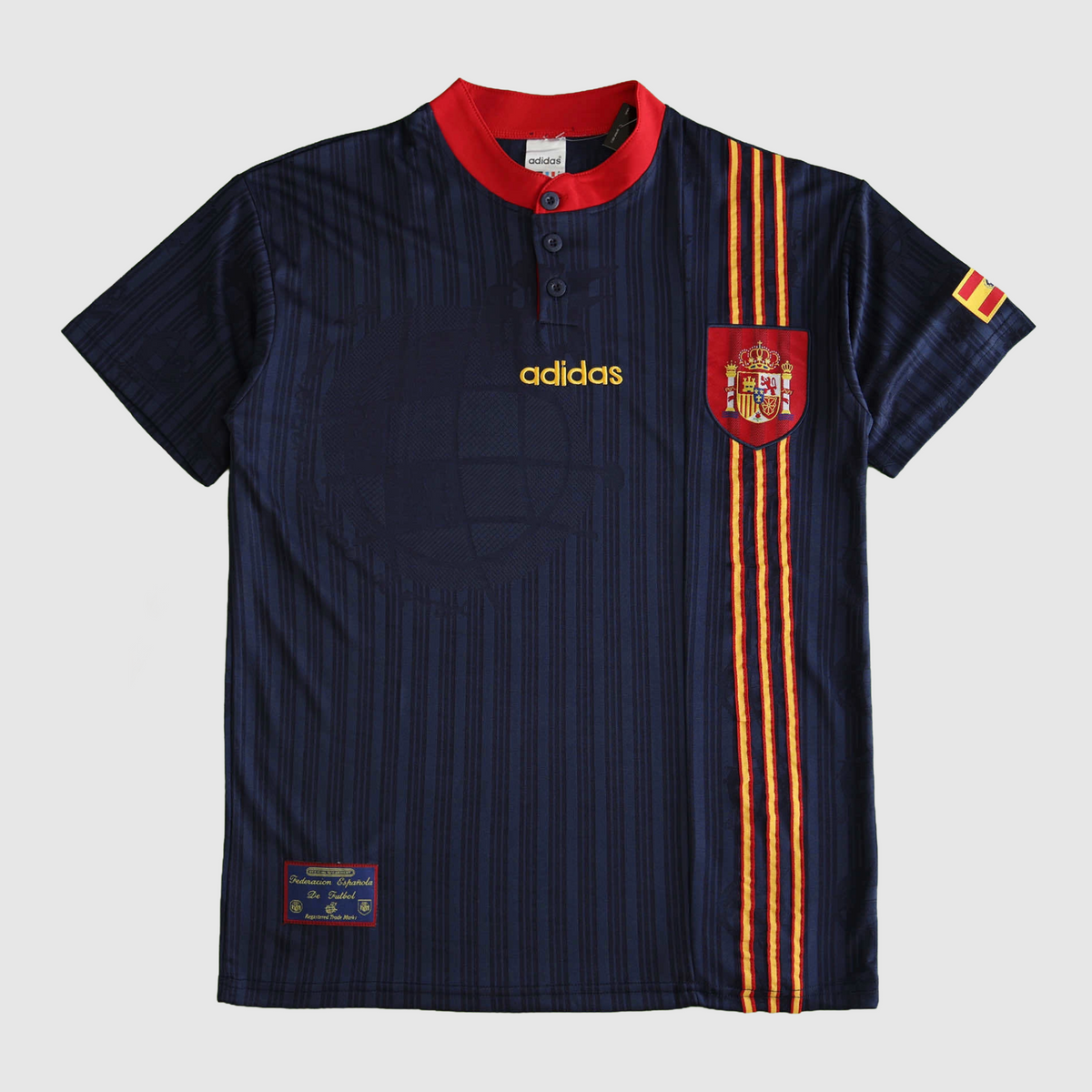 Camisa Espanha Away Retrô 1996 - Torcedor Masculino