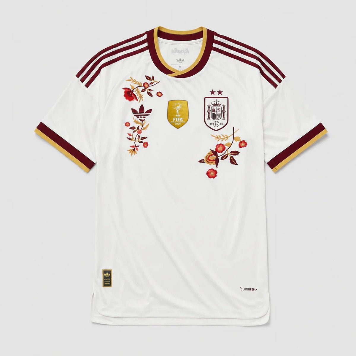 Camisa Espanha Bordada Away 2026/27 - Jogador Masculino