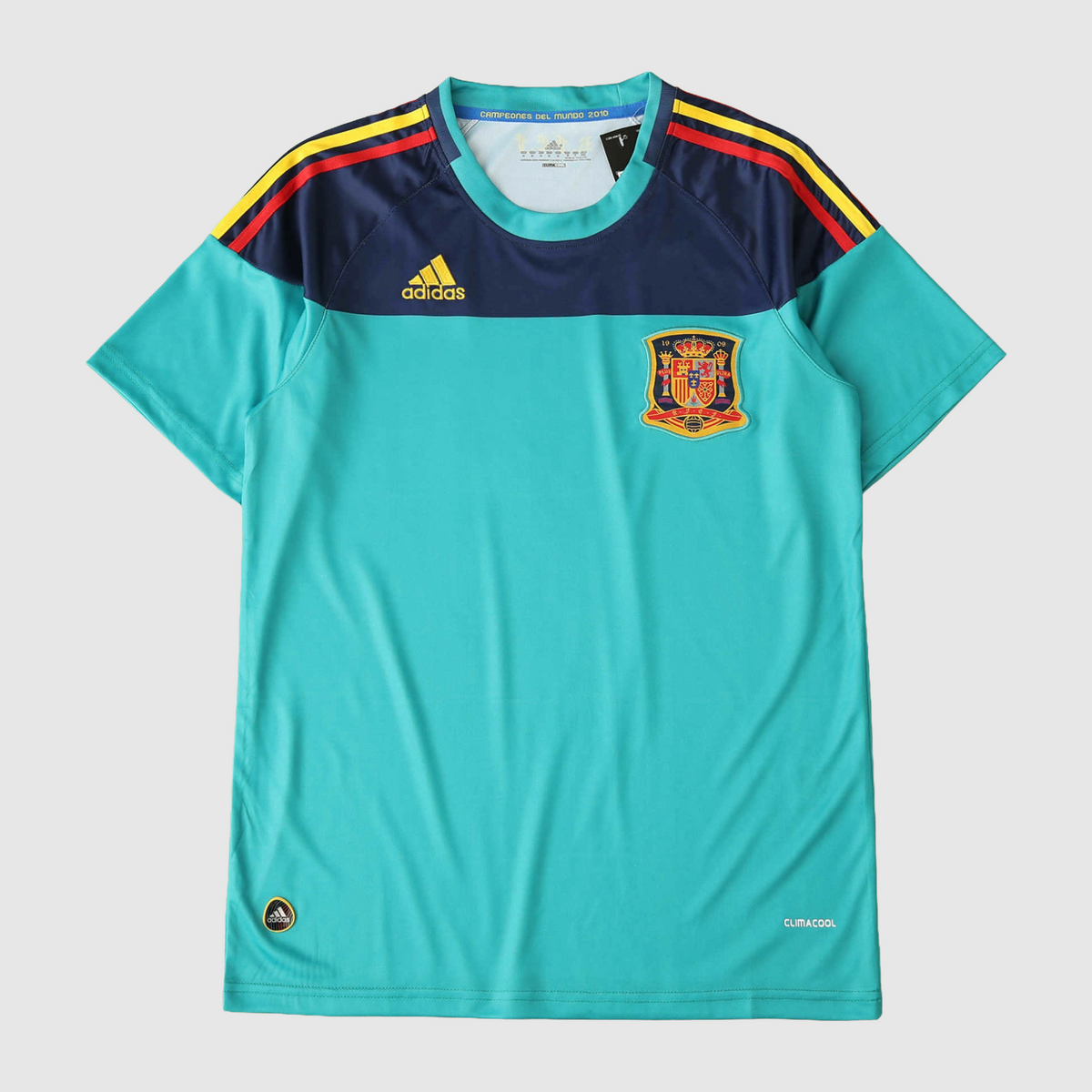 Camisa Espanha Goleiro Retrô 2010 - Torcedor Masculino