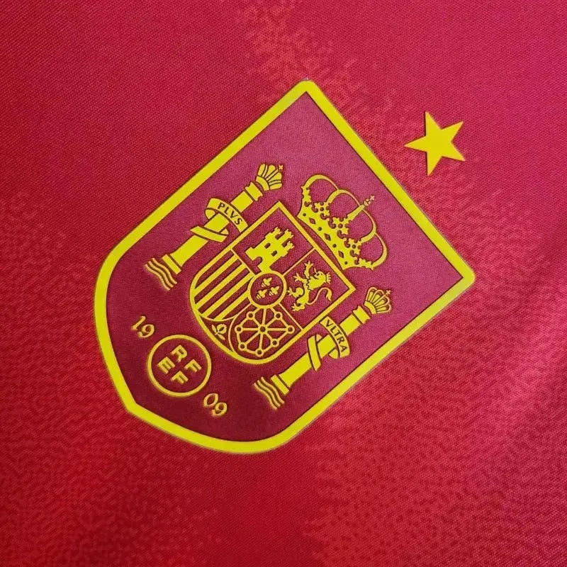 Camisa Espanha Home 2024/25 - Torcedor Masculino
