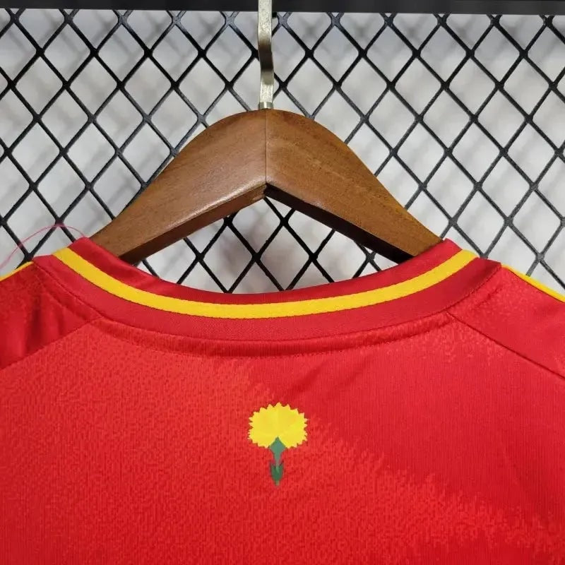 Camisa Espanha Home 2024/25 - Torcedor Masculino