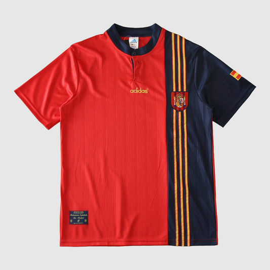 Camisa Espanha Home Retrô 1996 - Torcedor Masculino