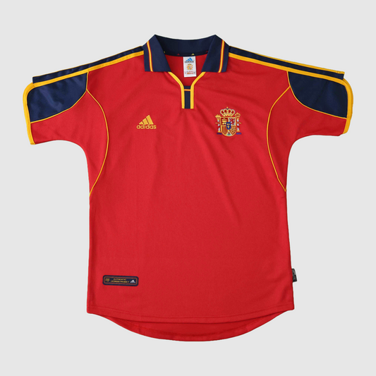 Camisa Espanha Home Retrô 2000 - Torcedor Masculino