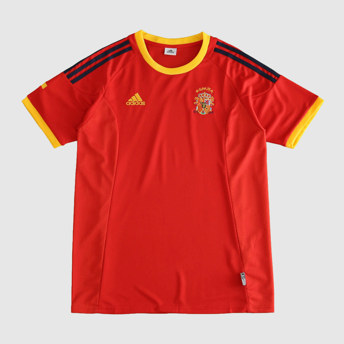 Camisa Espanha Home Retrô 2002 - Torcedor Masculino