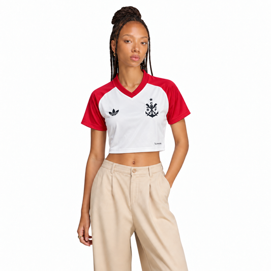 Camisa Flamengo Cropped Edição Especial 2026/27 - Torcedor Feminina
