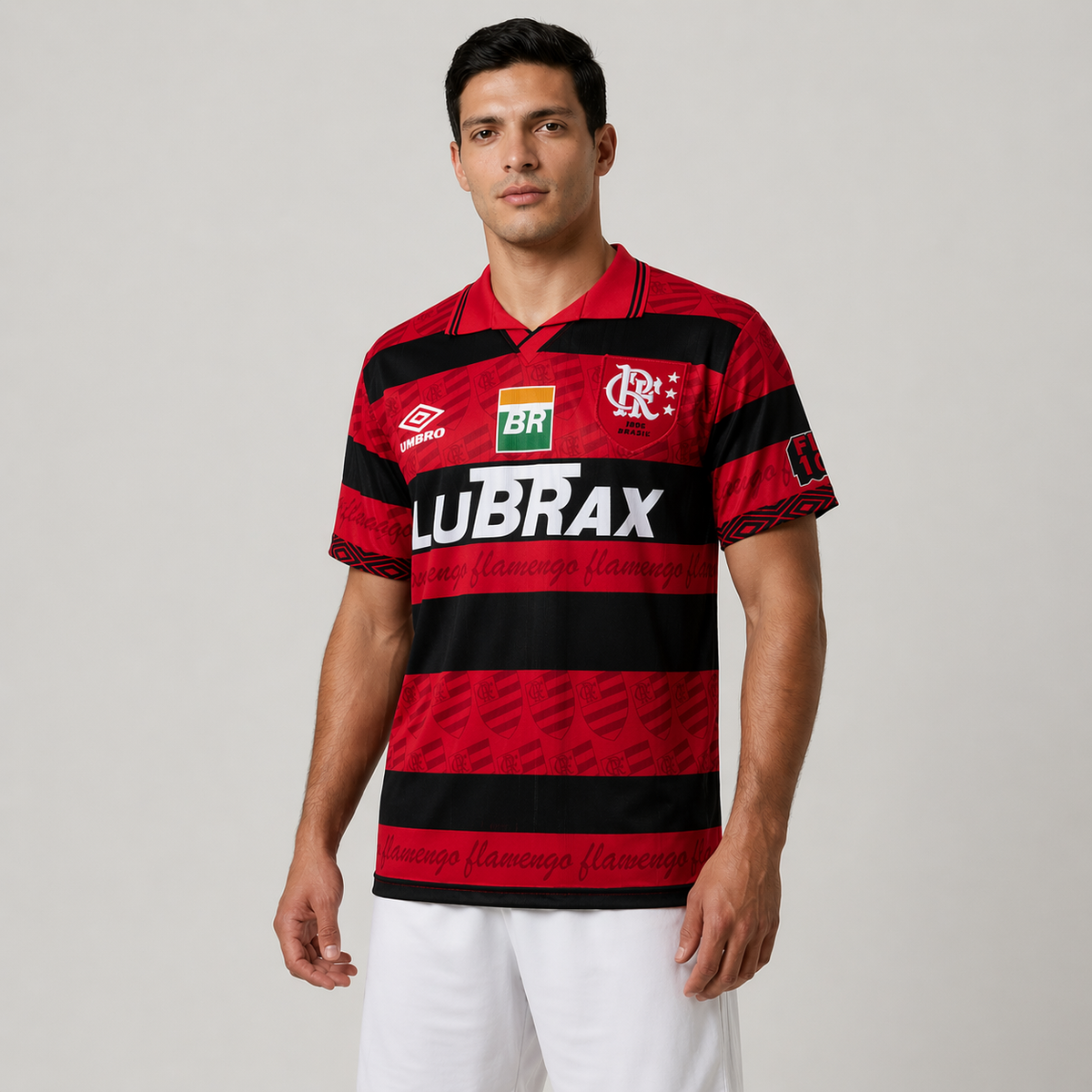 Camisa Flamengo Home Retrô 1995 - Torcedor Masculino