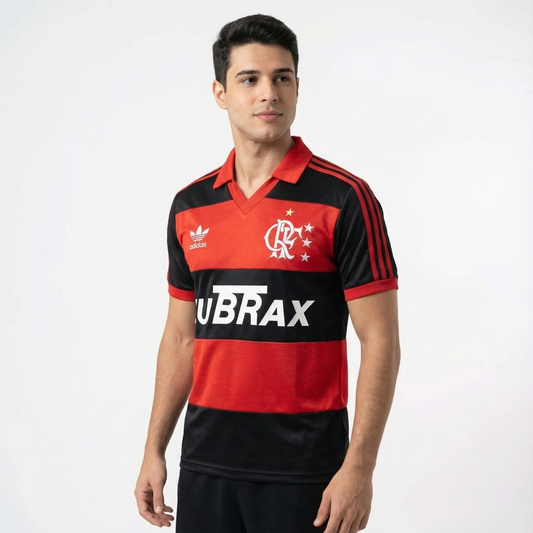 Camisa Flamengo Retrô 1987 - Torcedor Masculino