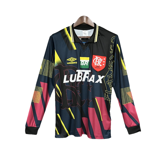 Camisa Flamengo Retrô 1997 Manga Longa - Torcedor Masculino