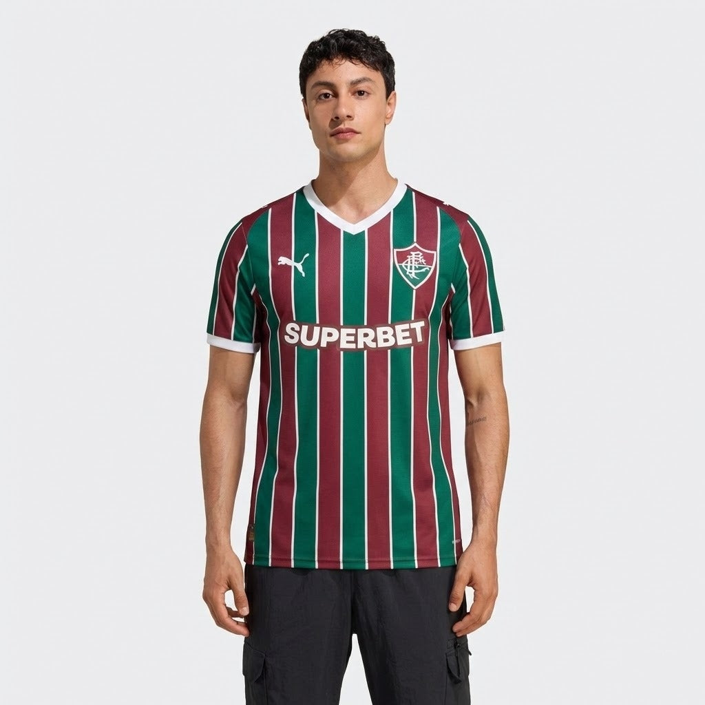 Camisa Fluminense Home 2026/27 - Torcedor Masculino