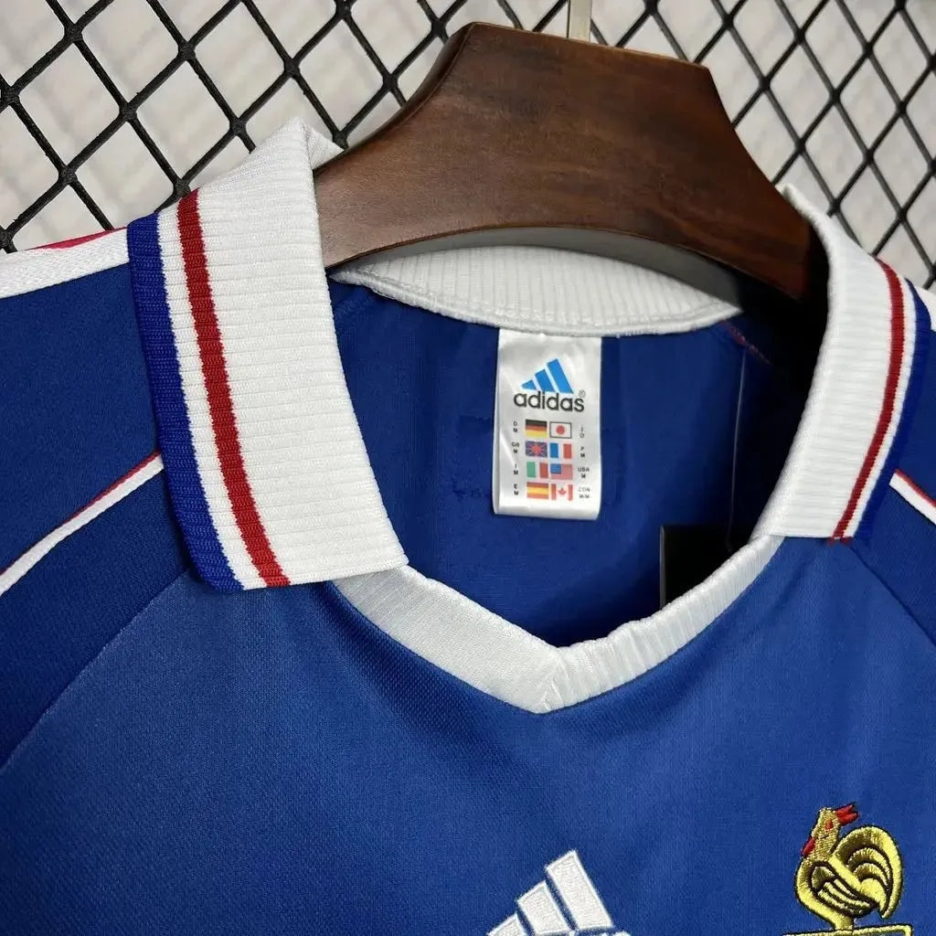 Camisa França Home Retrô 1998 - Torcedor Masculino