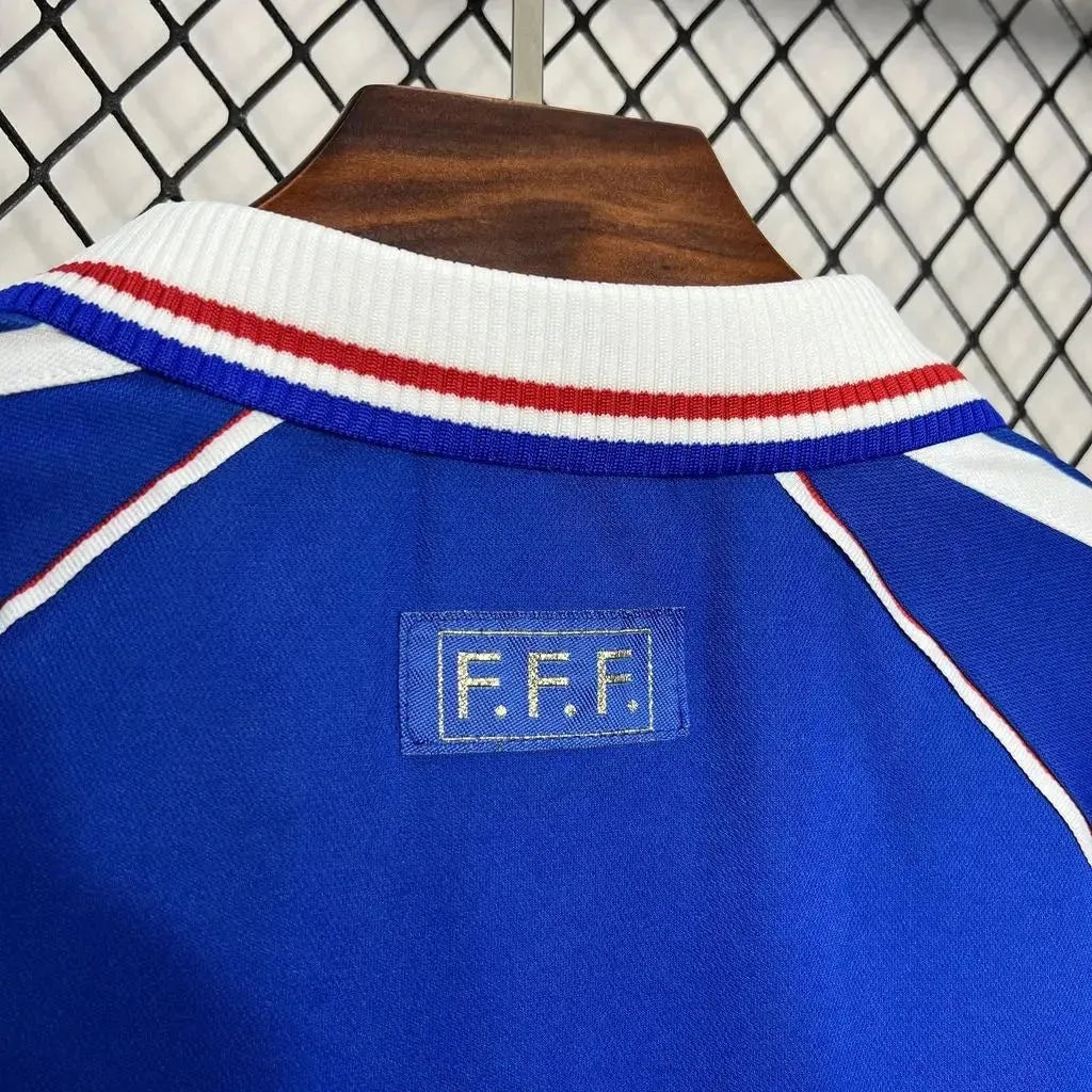 Camisa França Home Retrô 1998 - Torcedor Masculino
