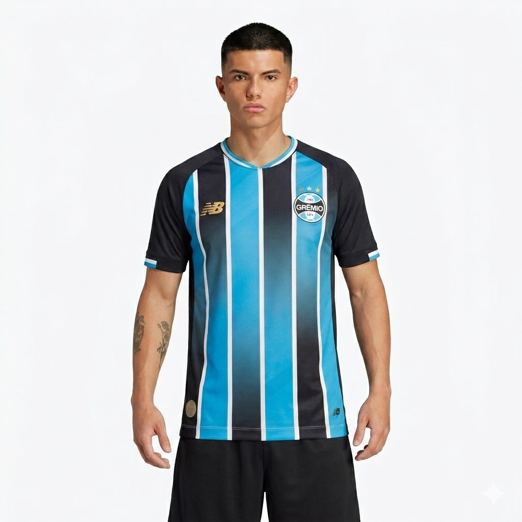 Camisa Grêmio Home 2026/27 - Torcedor Masculino