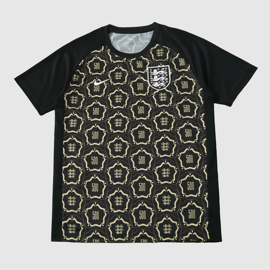Camisa Inglaterra 500th Aniversário Preta 2026/27 - Torcedor Masculino