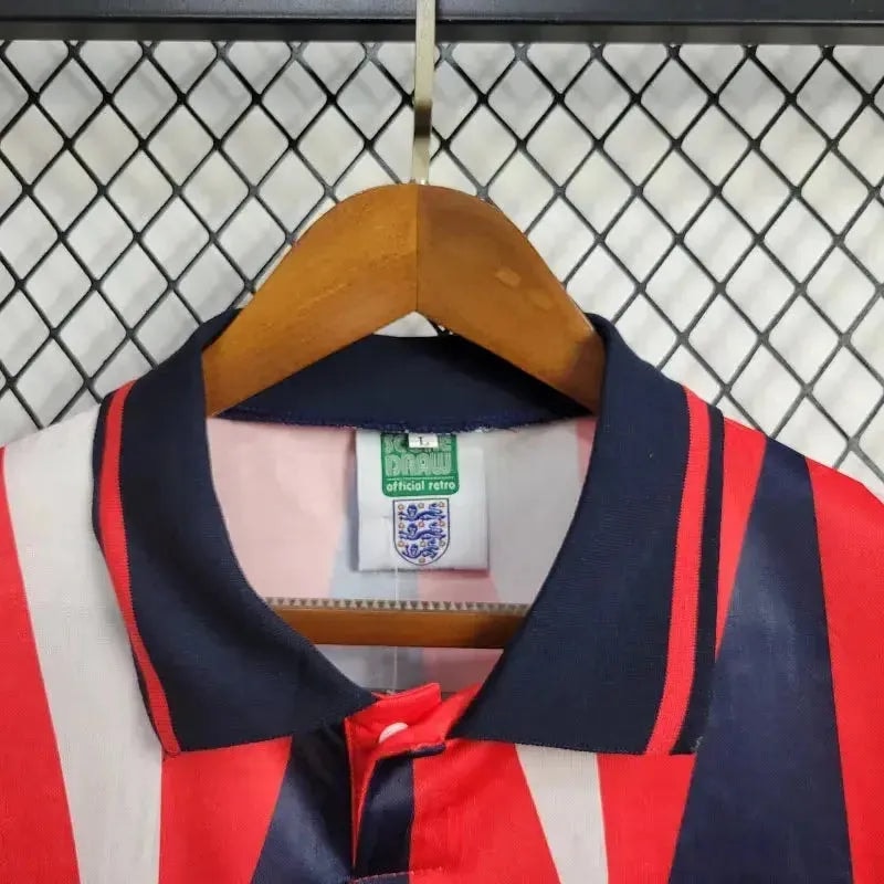 Camisa Inglaterra Away Retrô 1992 - Torcedor Masculino
