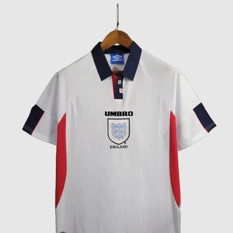 Camisa Inglaterra Home Retrô 1998 - Torcedor Masculino