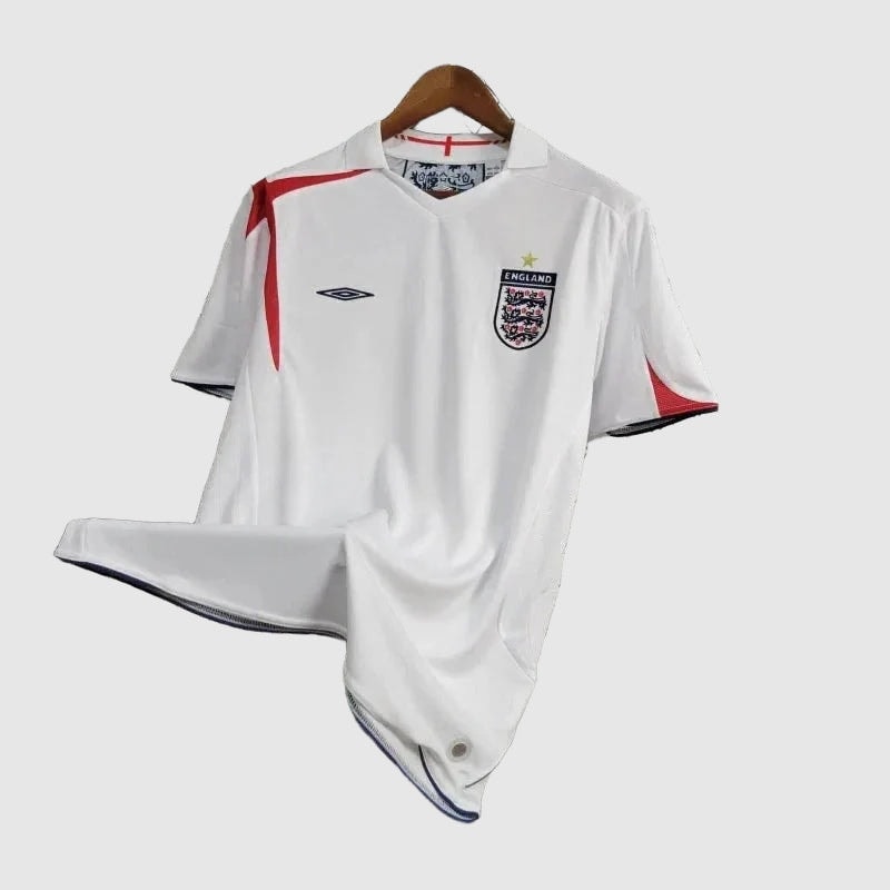 Camisa Inglaterra Home Retrô 2005 - Torcedor Masculino