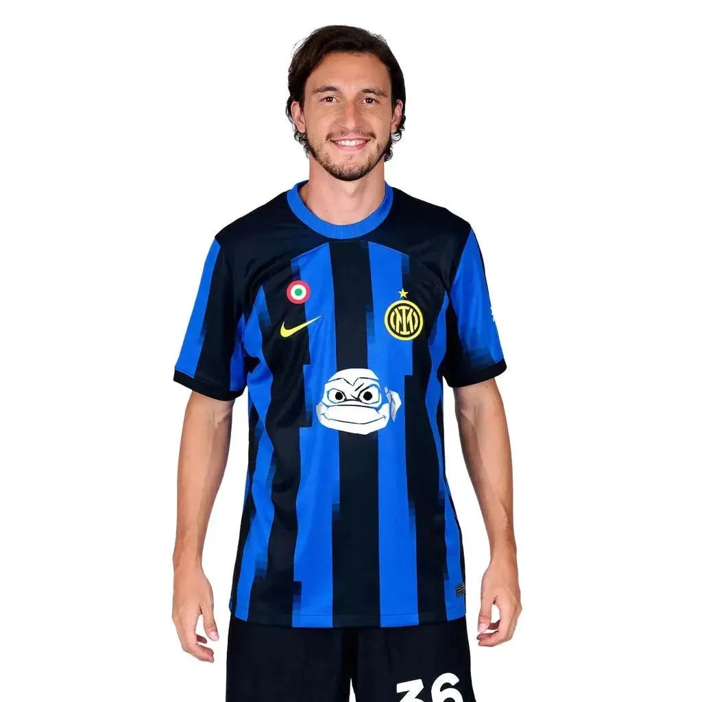 Camisa Inter de Milão Ninja Turtles Home 2024/25 - Torcedor Masculino